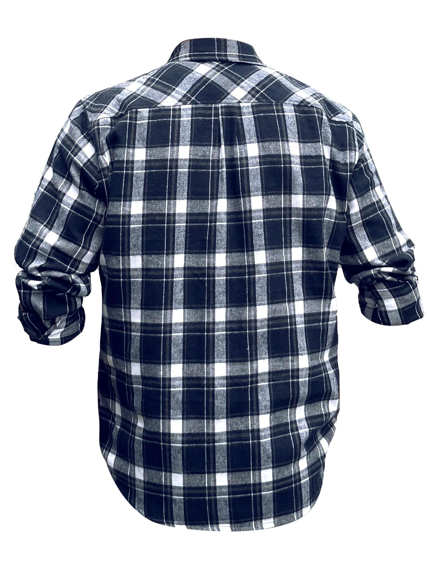 Comdecevis Flannel Plaid Shirts Cotton Button Down Casual Long Sleeve Shirts Flannel Jackets